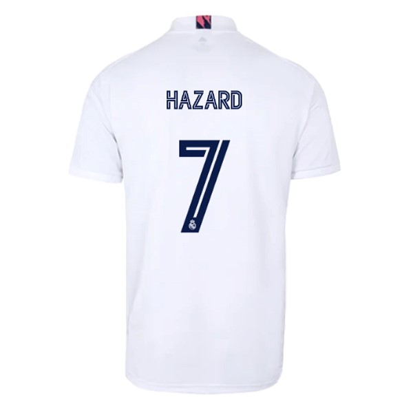 Camiseta Real Madrid Primera equipo NO.7 Hazard 2020-2021 Blanco